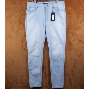 MONFRERE Mens Jeans Size 38 Blue Light Wash Lightweight Stretch BRANDO SLIM $235